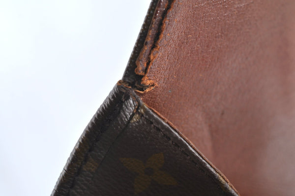 Auth Louis Vuitton Monogram Cartouchiere GM M51252 Shoulder Cross Bag Junk K5978