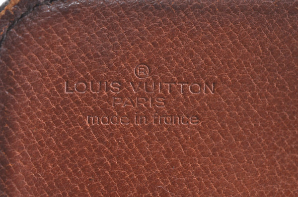 Auth Louis Vuitton Monogram Cartouchiere GM M51252 Shoulder Cross Bag Junk K5978