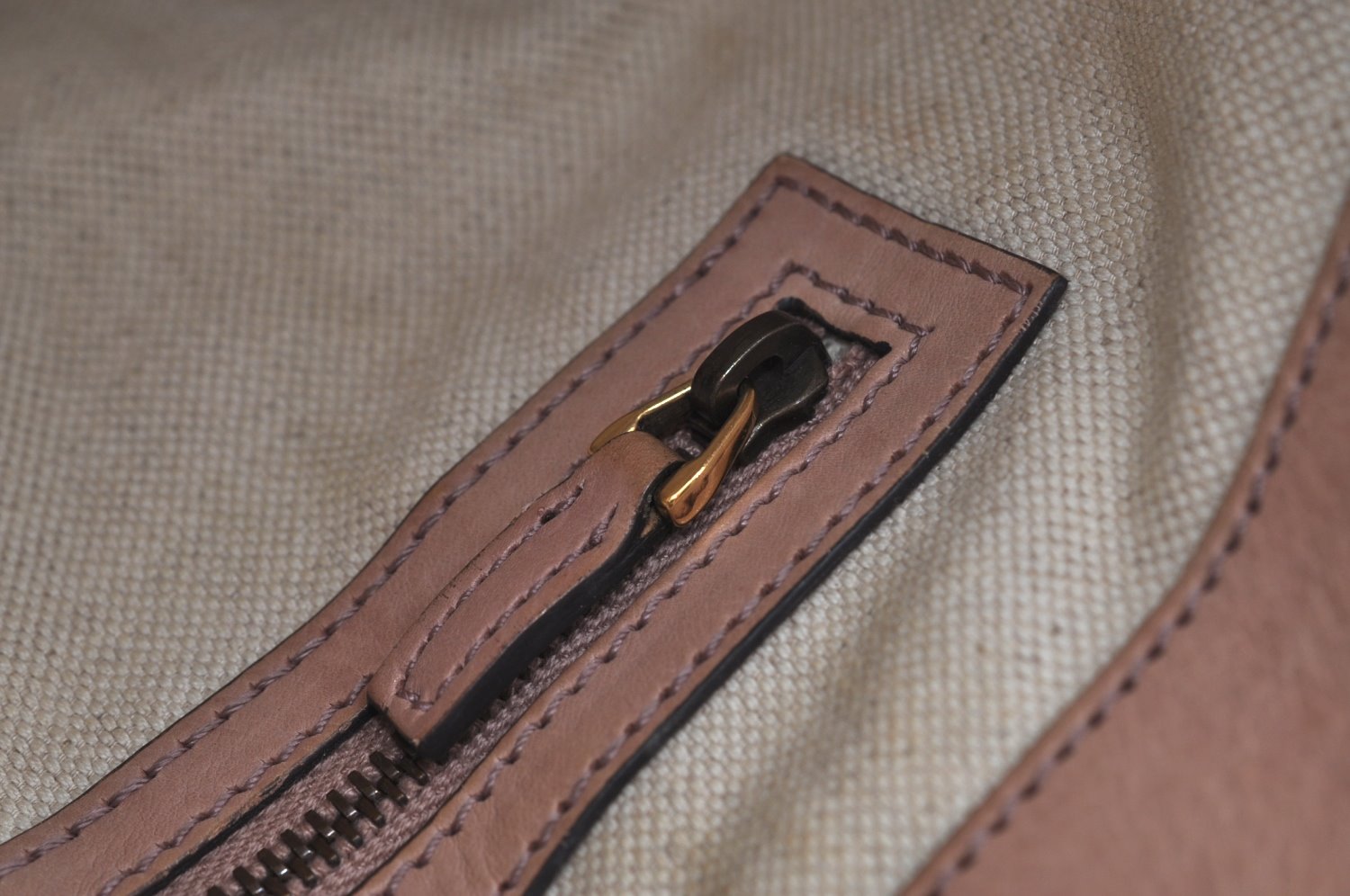 Authentic GUCCI Vintage Shoulder Tote Bag GG Canvas Leather 308604 Brown K5981