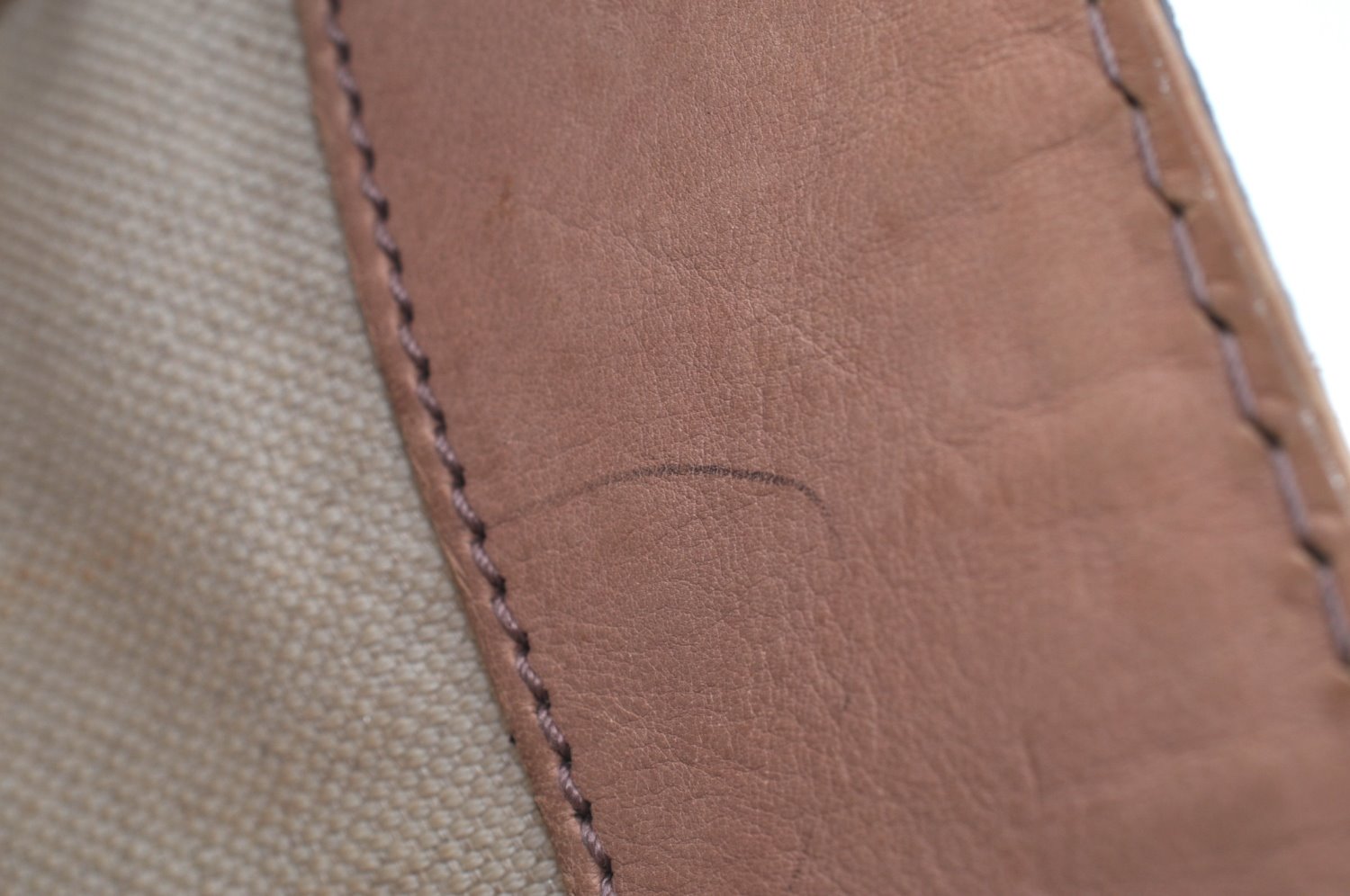 Authentic GUCCI Vintage Shoulder Tote Bag GG Canvas Leather 308604 Brown K5981