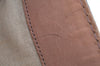 Authentic GUCCI Vintage Shoulder Tote Bag GG Canvas Leather 308604 Brown K5981