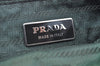 Authentic PRADA Nylon Tessuto Leather 2Way Shoulder Hand Bag Purse Gray K5982