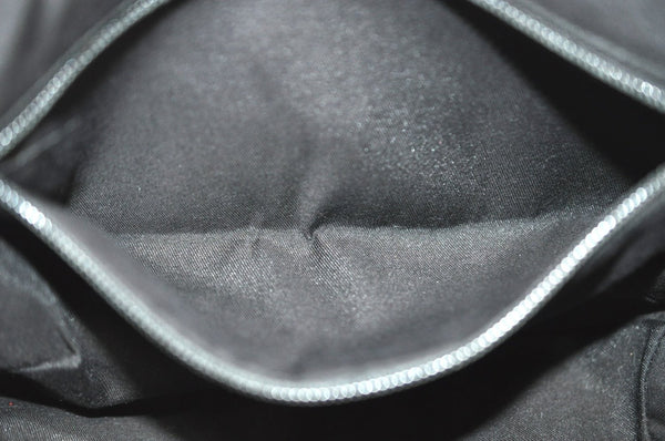 Authentic GUCCI Sherry Line Shoulder Bag GG Canvas Leather 192756 Silver K6001