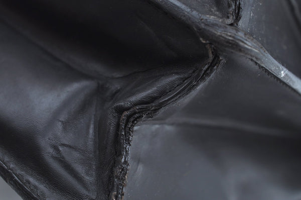 Auth Louis Vuitton Epi Serviette Ambassadeur Black Briefcase M54412 LV K6005