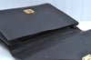 Auth Louis Vuitton Epi Serviette Ambassadeur Black Briefcase M54412 LV K6005