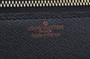 Auth Louis Vuitton Epi Serviette Ambassadeur Black Briefcase M54412 LV K6005