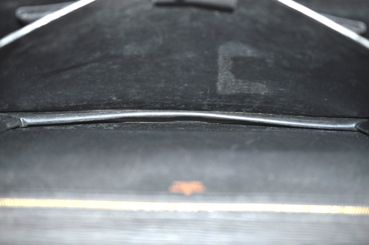 Auth Louis Vuitton Epi Serviette Ambassadeur Black Briefcase M54412 LV K6005