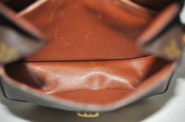 Authentic Louis Vuitton Monogram Saint Cloud PM M51244 Shoulder Bag Junk K6016