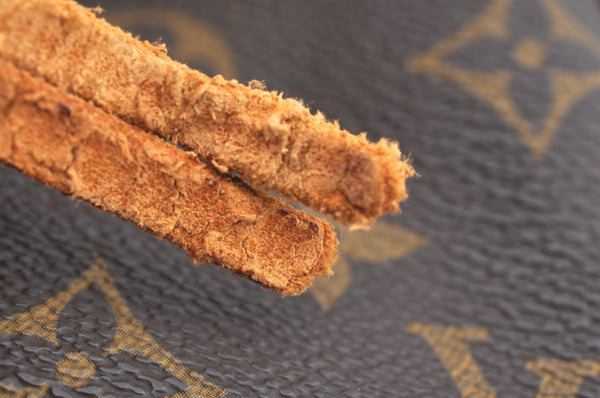 Authentic Louis Vuitton Monogram Montsouris GM Backpack M51135 LV K6020