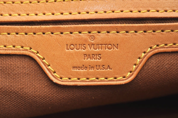 Authentic Louis Vuitton Monogram Montsouris GM Backpack M51135 LV K6020