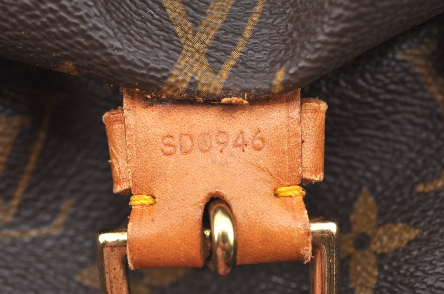 Authentic Louis Vuitton Monogram Montsouris GM Backpack M51135 LV K6020