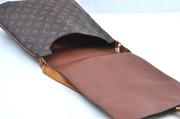 Authentic Louis Vuitton Monogram Musette Shoulder Cross Body Bag M51256 LV K6023