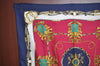 Authentic HERMES Carre 90 Scarf "NUMQUAM CONCEDENDUM" Silk Navy K6028