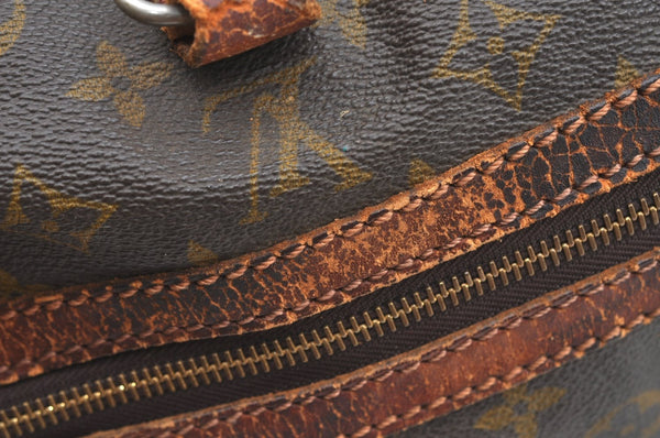 Authentic Louis Vuitton Monogram Sac Souple 35 Hand Boston Bag M41626 LV K6030