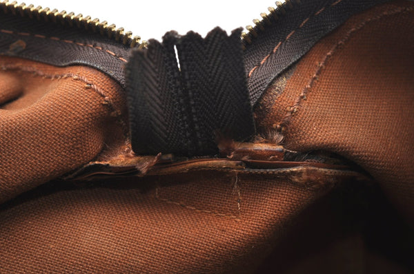 Authentic Louis Vuitton Monogram Sac Souple 35 Hand Boston Bag M41626 LV K6030