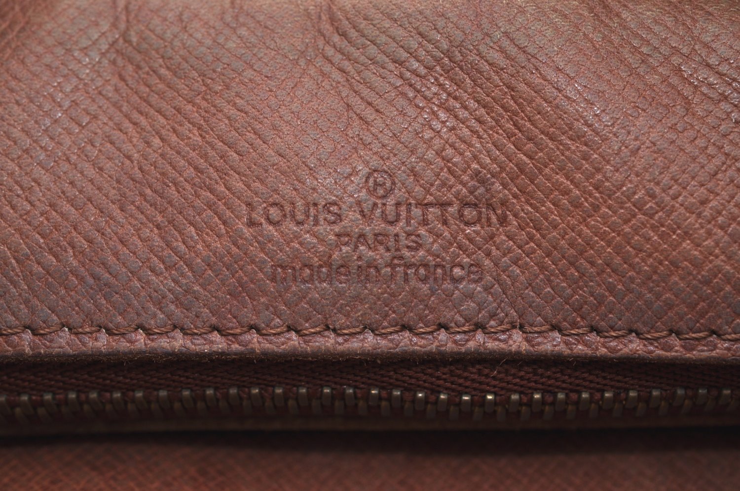 Authentic Louis Vuitton Monogram Boulogne 30 Shoulder Cross Bag M52165 LV K6033