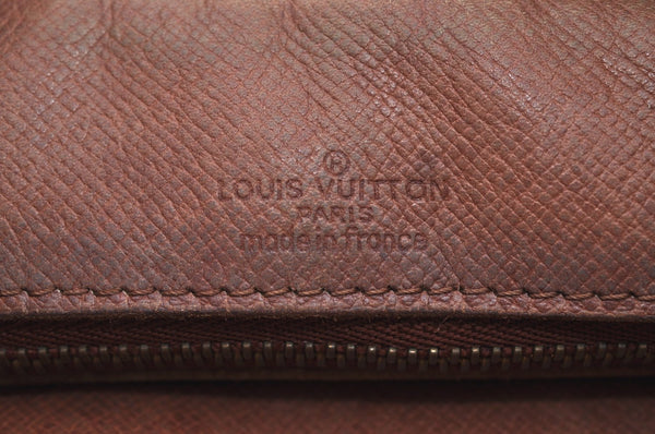 Authentic Louis Vuitton Monogram Boulogne 30 Shoulder Cross Bag M52165 LV K6033