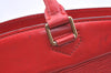 Authentic Louis Vuitton Epi Riviera Hand Bag Red M48187 LV K6035