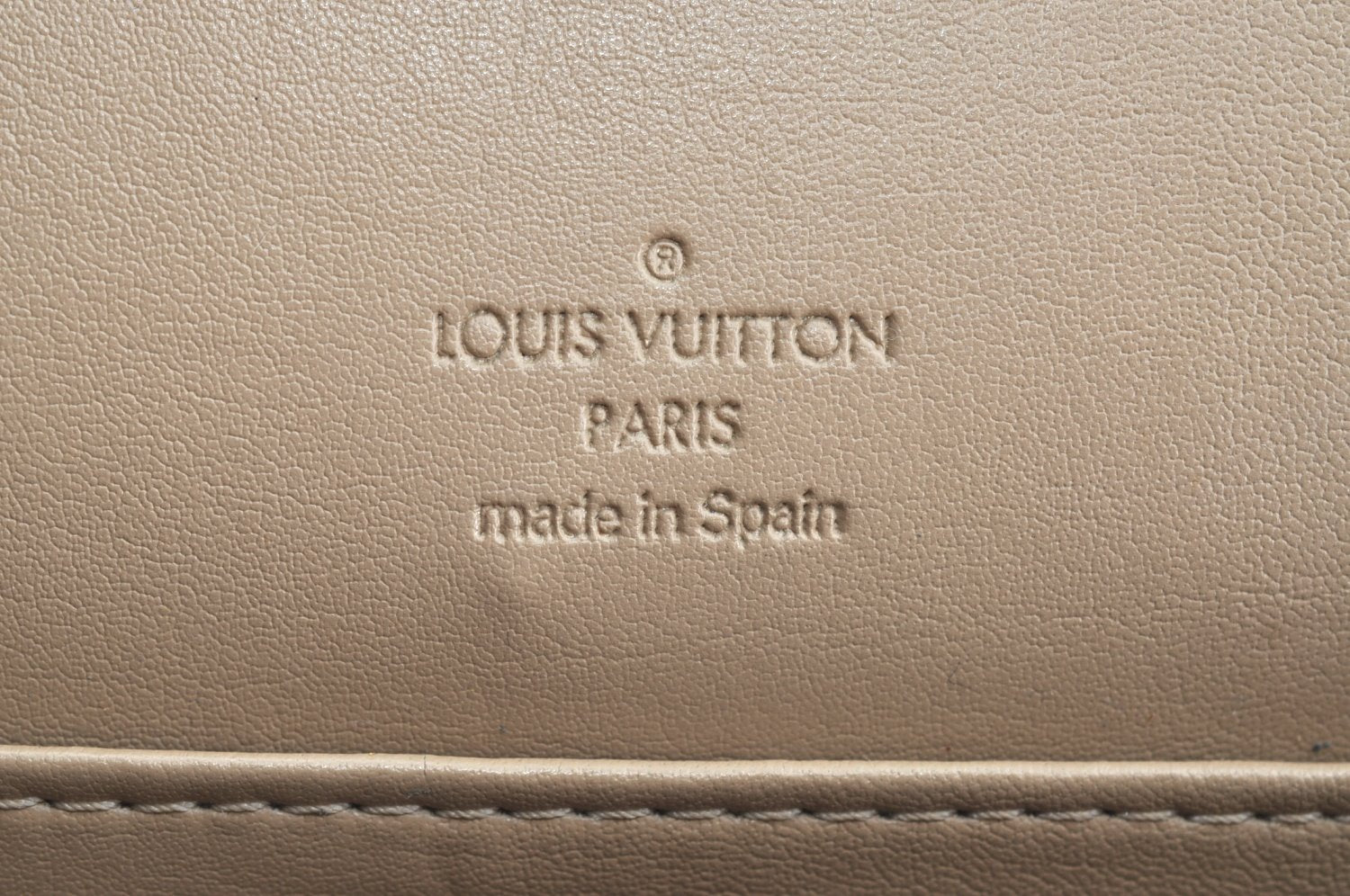 Auth Louis Vuitton Vernis Thompson Street Shoulder Bag Yellow M91008 Junk K6036