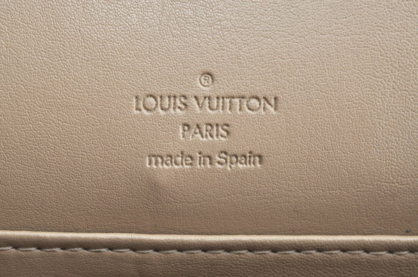Auth Louis Vuitton Vernis Thompson Street Shoulder Bag Yellow M91008 Junk K6036