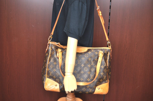 Authentic Louis Vuitton Monogram Estrela MM M41232 2Way Shoulder Hand Bag K6041