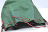 Authentic Louis Vuitton Epi Petit Noe Bi-color Green x Red Drawstring Bag K6043