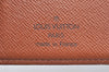 Auth Louis Vuitton Monogram Porte Monnaie Billets Viennois M61663 Wallet K6049