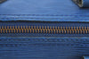 Authentic Louis Vuitton Epi Speedy 25 Hand Boston Bag Blue M43015 LV K6053