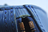 Authentic Louis Vuitton Epi Speedy 25 Hand Boston Bag Blue M43015 LV K6053