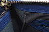 Authentic Louis Vuitton Epi Speedy 25 Hand Boston Bag Blue M43015 LV K6053