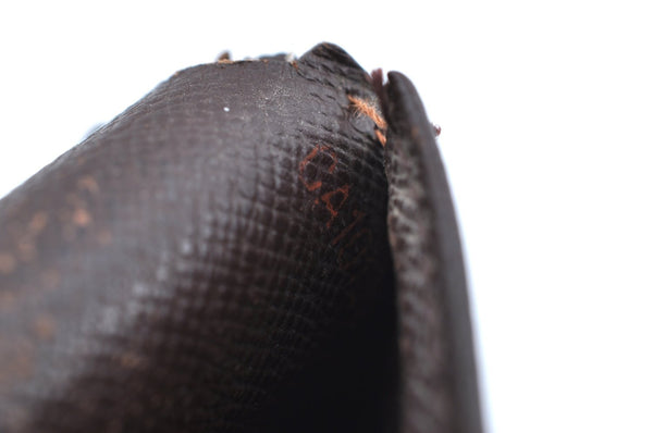 Auth Louis Vuitton Damier Porte Billet Carte Credit Monnaie N61665 Wallet K6057