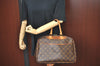 Authentic Louis Vuitton Monogram Deauville Hand Bag M47270 LV Junk K6065