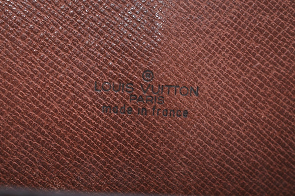 Authentic Louis Vuitton Monogram Saint Cloud GM M51242 Shoulder Cross Bag K6068