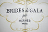 Authentic HERMES Carre 90 Scarf "BRIDES de GALA par" Silk Red Paper Bag K6077