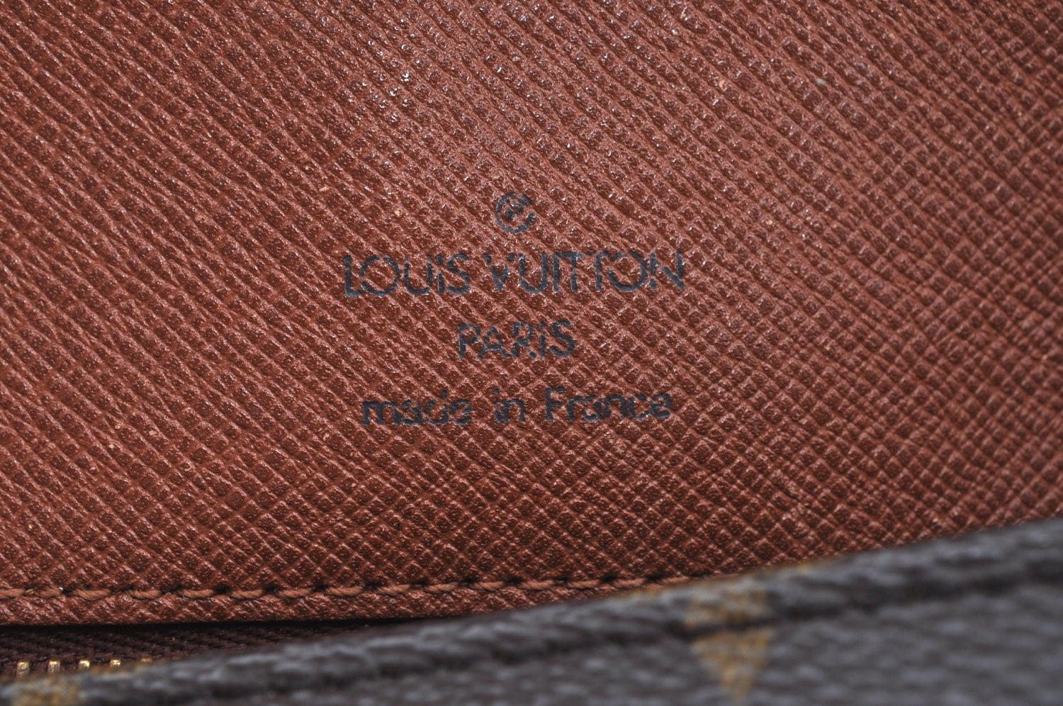 Authentic Louis Vuitton Monogram Saint Cloud GM M51242 Shoulder Cross Bag K6089