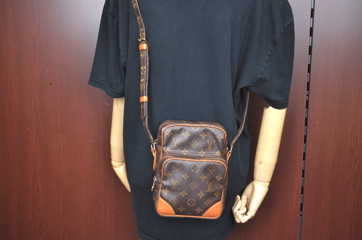 Authentic Louis Vuitton Monogram Amazone Shoulder Cross Body Bag M45236 LV K6103