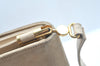 Authentic GUCCI Shoulder Cross Body Bag Purse Suede Leather Beige Junk K6107