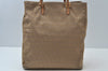 Authentic FENDI Vintage Zucchino Shoulder Hand Bag Canvas Leather Beige K6108