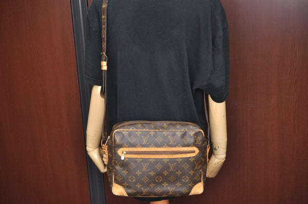 Authentic Louis Vuitton Monogram Potomac Shoulder Cross Body Bag M45285 LV K6109