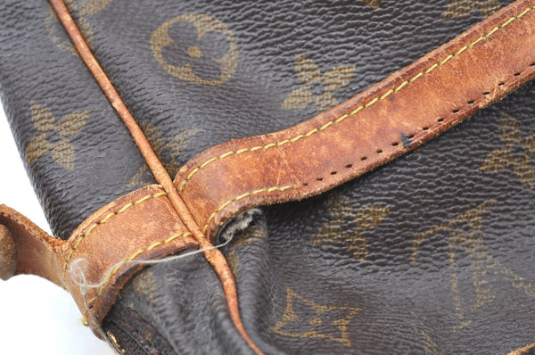 Authentic Louis Vuitton Monogram Compiegne 28 Clutch Hand Bag M51845 Junk K6110