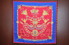 Authentic HERMES Carre 90 Scarf "PARURES DES SABLES" Silk Red K6115