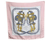 Authentic HERMES Carre 90 Scarf "BRIDES de GALA par" Silk Pink K6119
