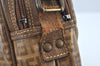 Auth FENDI Zucchino Shoulder Cross Bag Body Purse PVC Leather Brown Junk K6125