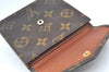 Authentic Louis Vuitton Monogram Porte Monnaie Billets Wallet M61660 Junk K6130