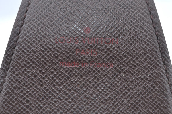 Authentic Louis Vuitton Damier Etui Cigarette Case N63024 LV K6131