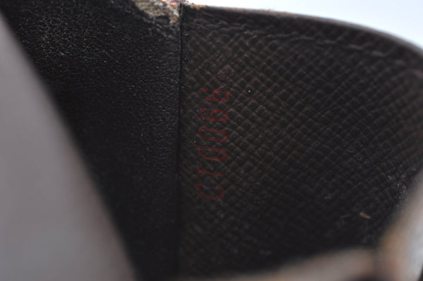 Authentic Louis Vuitton Damier Etui Cigarette Case N63024 LV K6131