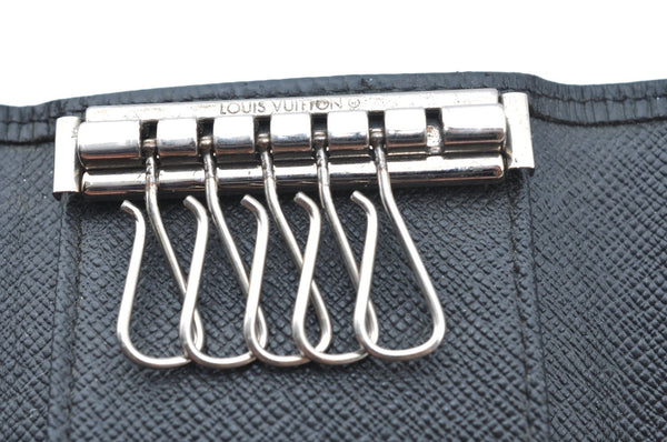 Authentic Louis Vuitton Epi Multicles 6 Key Case Black M63812 LV K6134