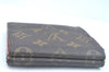 Authentic Louis Vuitton Monogram Porte Monnaie Billets Wallet M61660 LV K6137