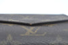 Authentic Louis Vuitton Monogram Porte Monnaie Billets Wallet M61660 LV K6137