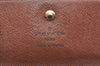 Authentic Louis Vuitton Monogram M61652 Porte Monnaie Billet Carte Credit K6148